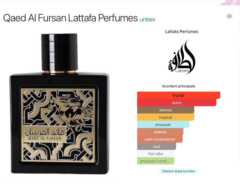 qaed al fursan parfum de barbati