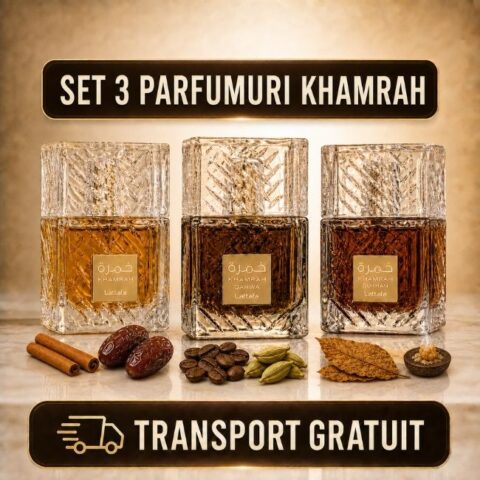 set lattafa khamrah