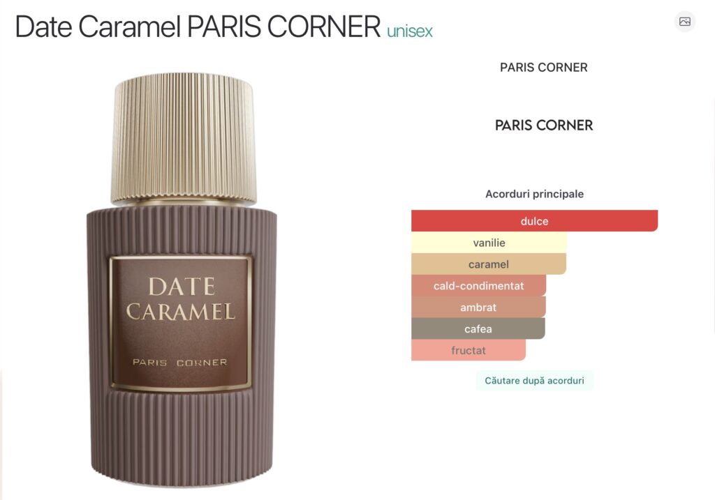 paris corner date caramel
