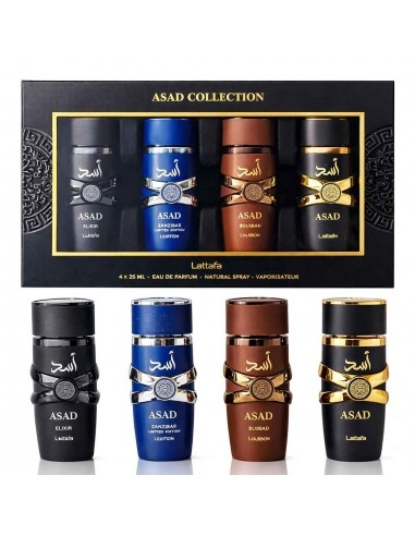 set parfumuri arabesti asad collection